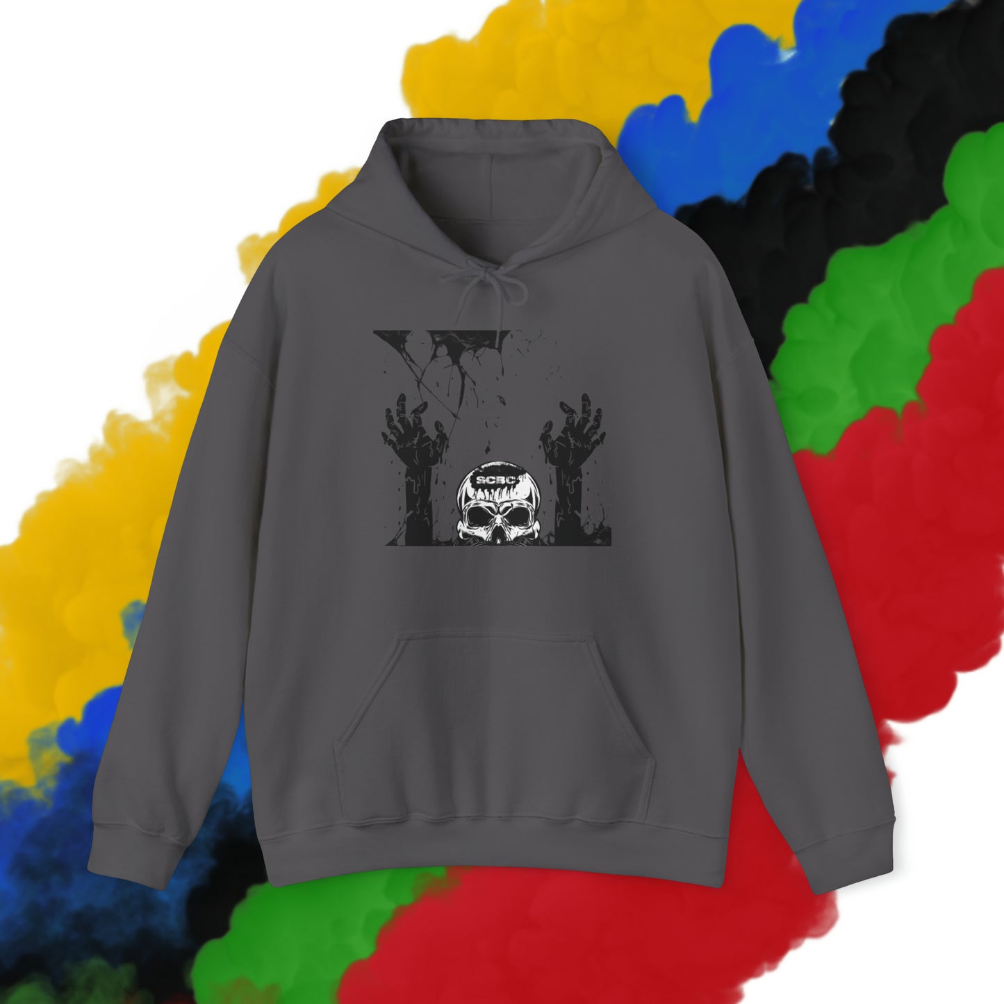 Unisex SCBC Brand Hooded Sweatshirt. Hoodie. Graphic Sweatshirt. Streetwear. Branded Sweatshirt. Original Design. Unisex Sweatshirt.