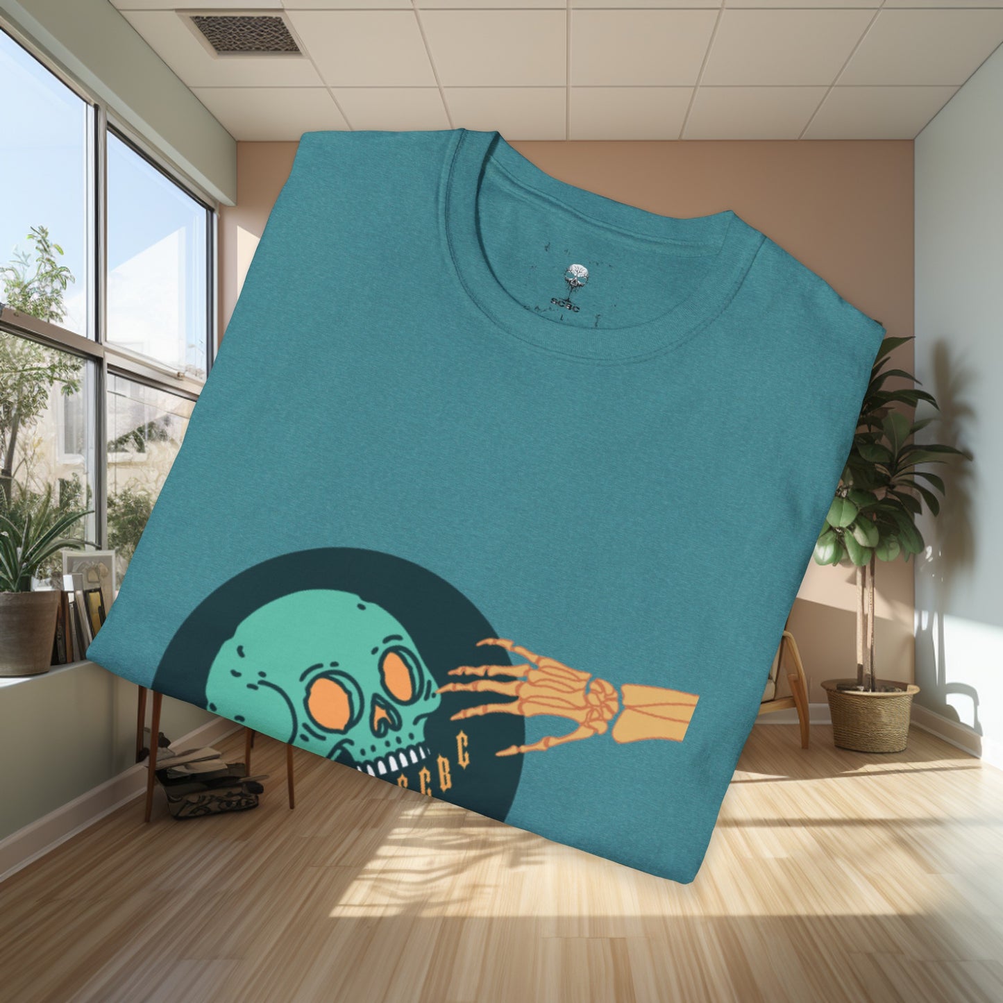 Unisex SCBC "Snack Time" Softstyle T-Shirt. Graphic T-Shirt, Streetwear, Branded T-Shirt, Original Design, Unisex T-Shirt, Birthday Gift.