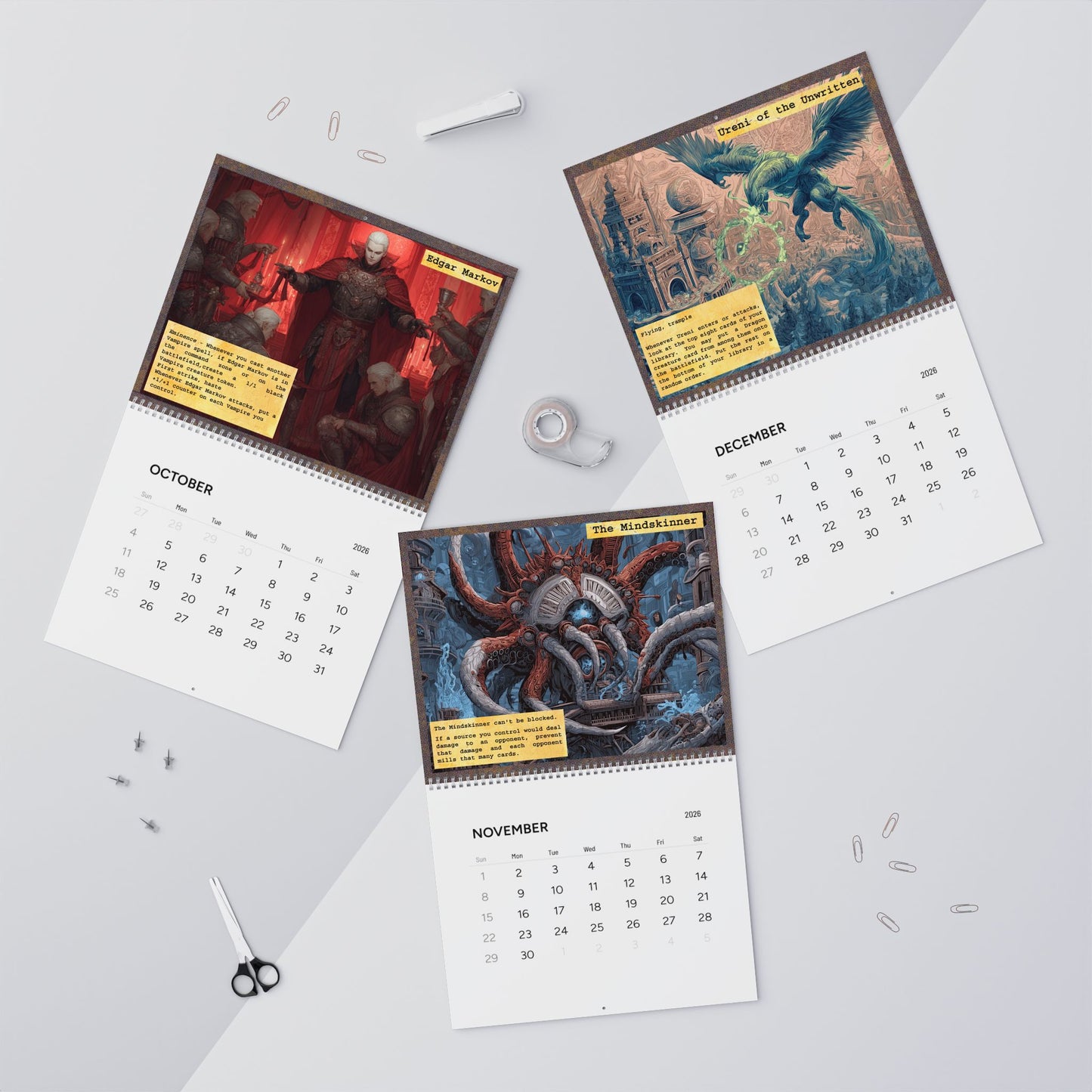 SCBC Special Edition 2026 Wall Calendar