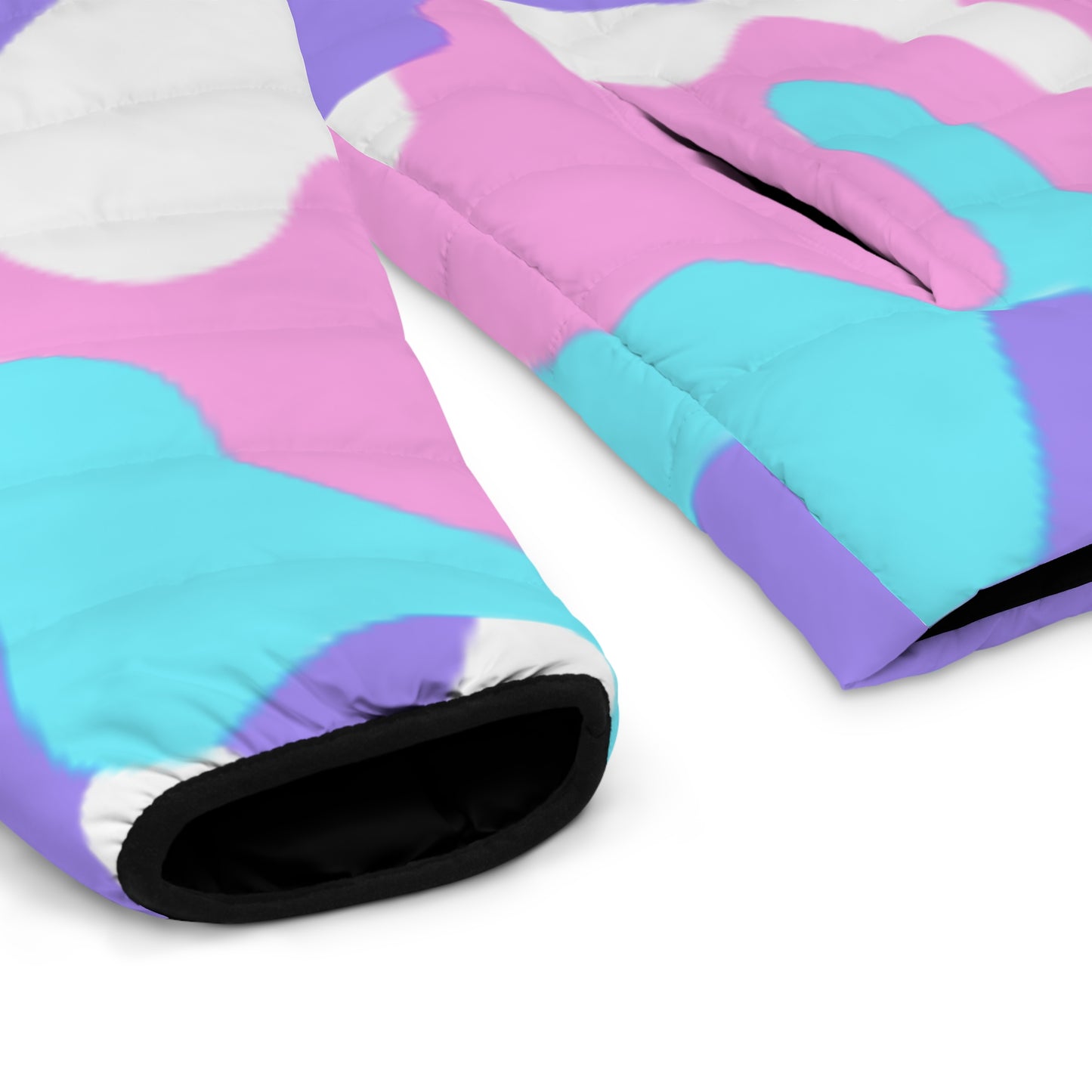 Pastel Power Puffer Jacket