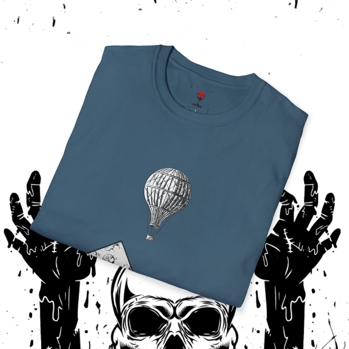 Unisex Soft-Style SCBC Brand Heavy Cotton Tee. Graphic T-Shirt. Streetwear. Branded T-Shirt. Original Design. Unisex T-Shirt. Birthday Gift.