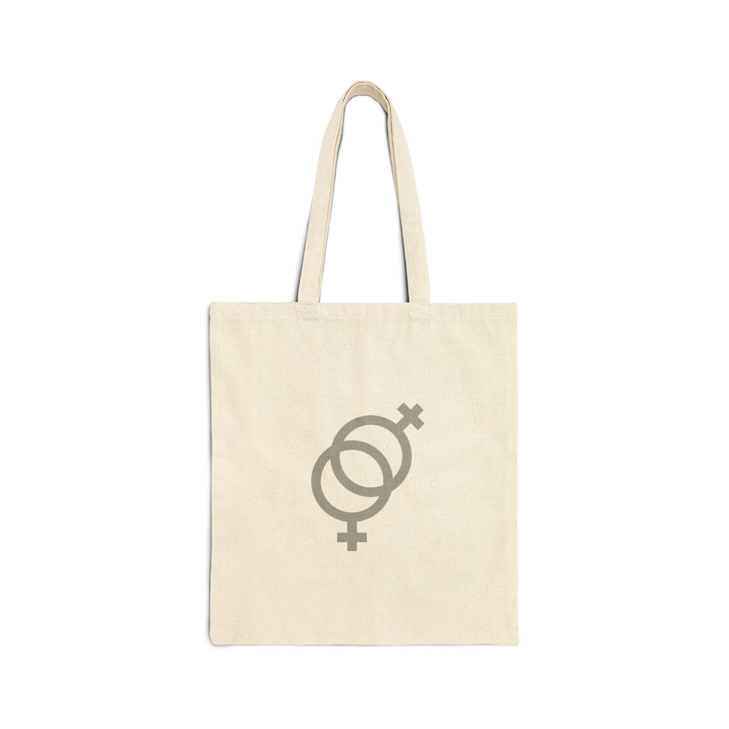 Lady Love Canvas Tote Bag