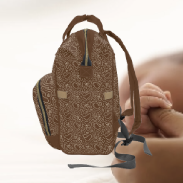 Multifunctional SCBC "Love" Diaper Bag. Baby Bag, New Mom, Infant Apparel, Baby Accessories, Baby Boy, Baby Girl, Backpack, Diaper Bag
