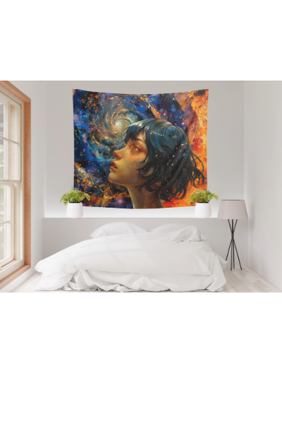 Indoor SCBC "Wanderlust" Wall Tapestries. Tapestries, Wall Art, Home Decor, Wall Tapestry, Bedroom, Dorm room, Home and Office, Art.