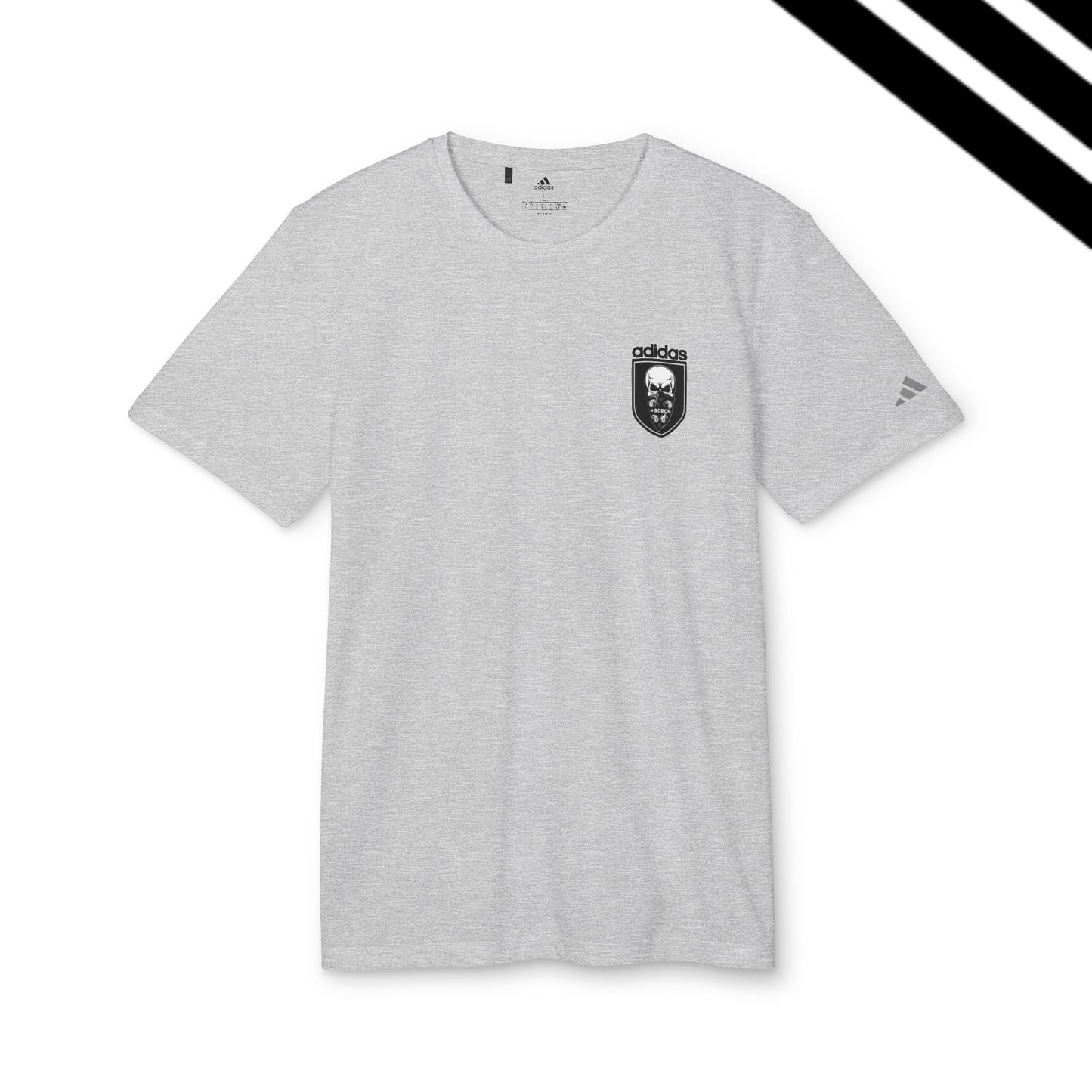 Adidas-SCBC Merge Collection. "Year 3949" Crested T-shirt. Winter Release. Adidas Shirt. Vintage Re-birth. Adidas.