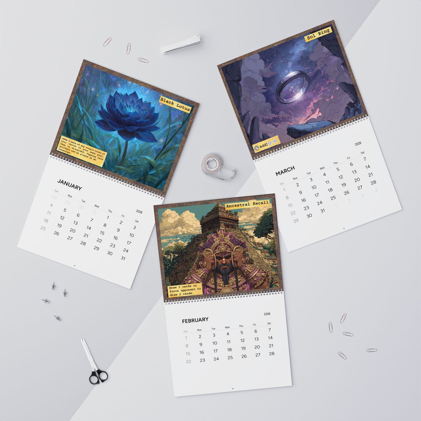 SCBC Special Edition 2026 Wall Calendar