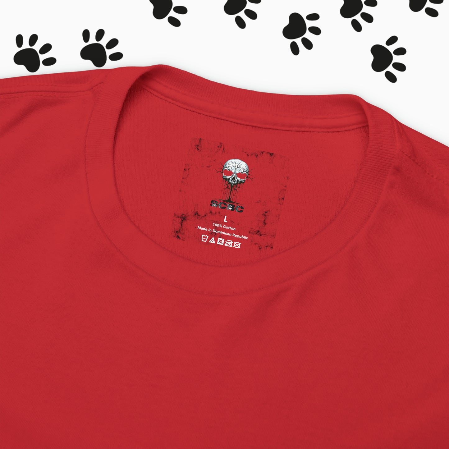 Unisex "Pup Cup" Heavy Cotton Tee. Unisex, Dog Lover, Dog Mom, Dog Dad, Birthday Gift, Funny Shirt, Gift For Dog Owner.