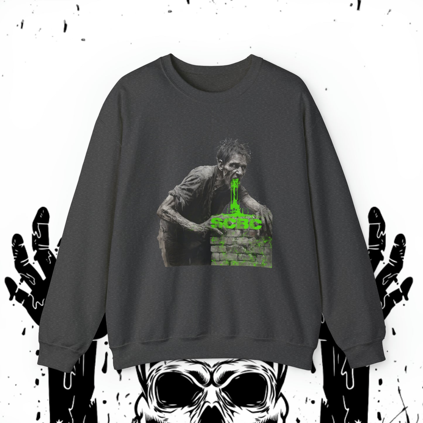 Unisex SCBC Brand Heavy Blend  Crewneck Sweatshirt. Graphic Sweatshirt. Branded Sweatshirt. Original Design. Unisex. Birthday Gift.