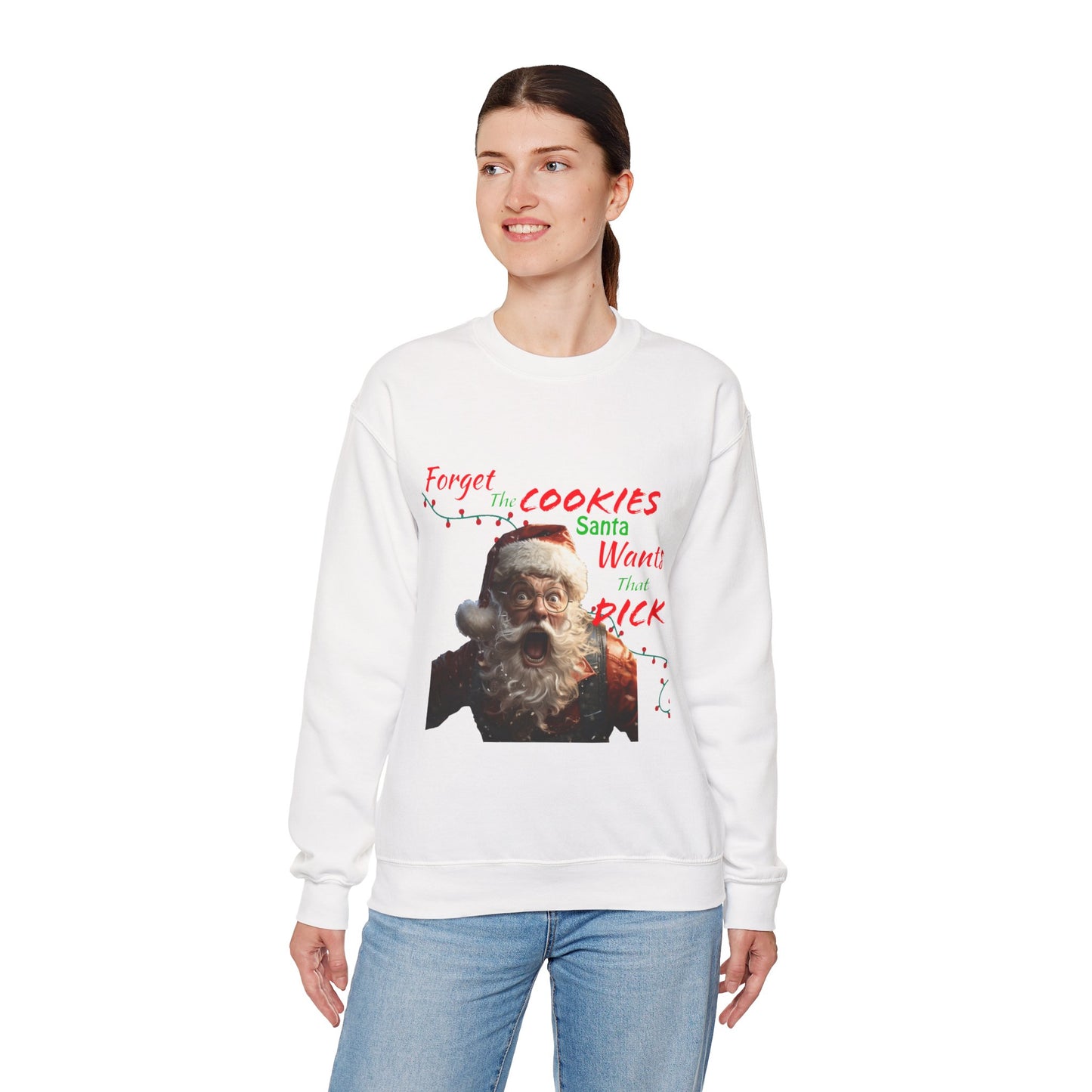Frisky Santa Sweatshirt