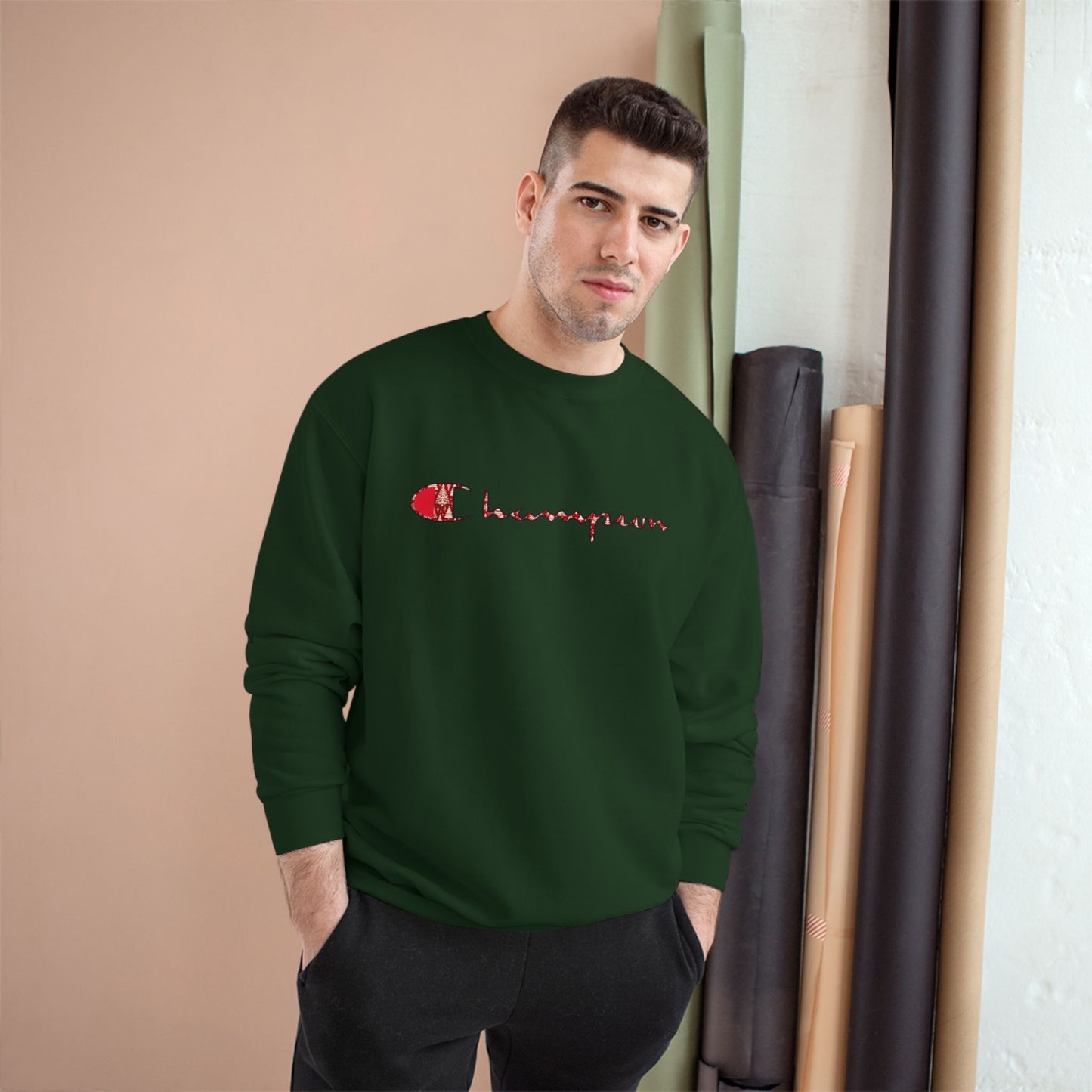 Champion Merry Tidings Crewneck Sweatshirt