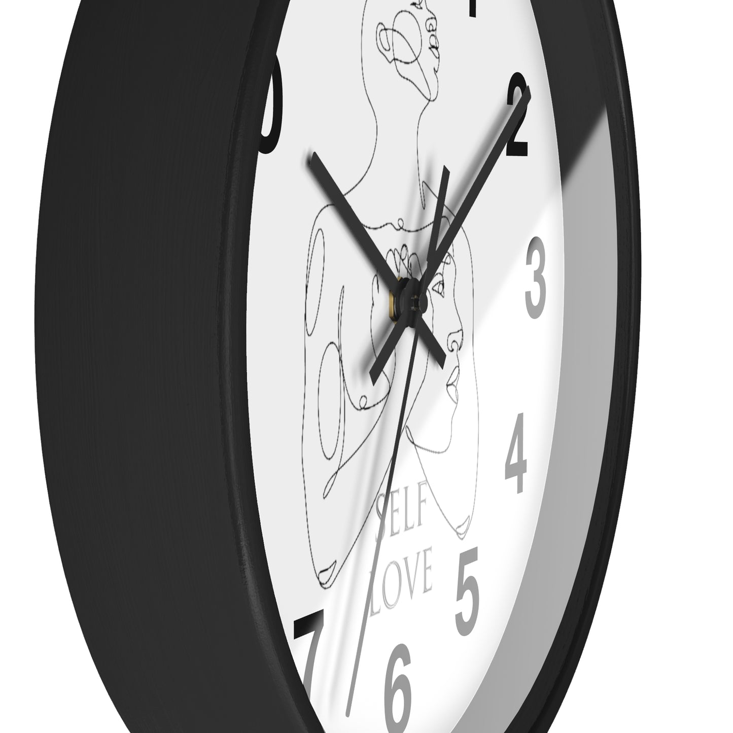 Self Love Wall Clock. Positive Affirmation. Mental Health Awareness. Home Decor. Wall Clock. Housewarming Gift. Christmas Gift Gift for Kids