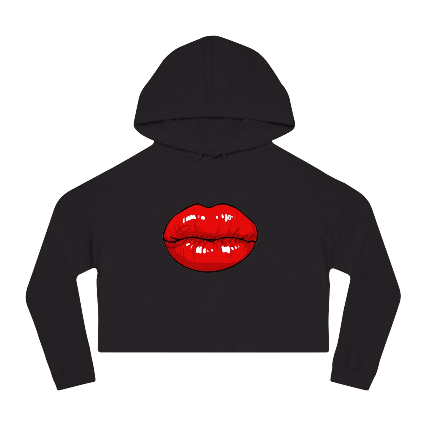 Smooches Women's Cropped Hooded Sweatshirt