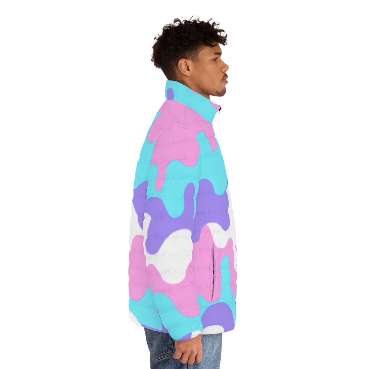 Pastel Power Puffer Jacket