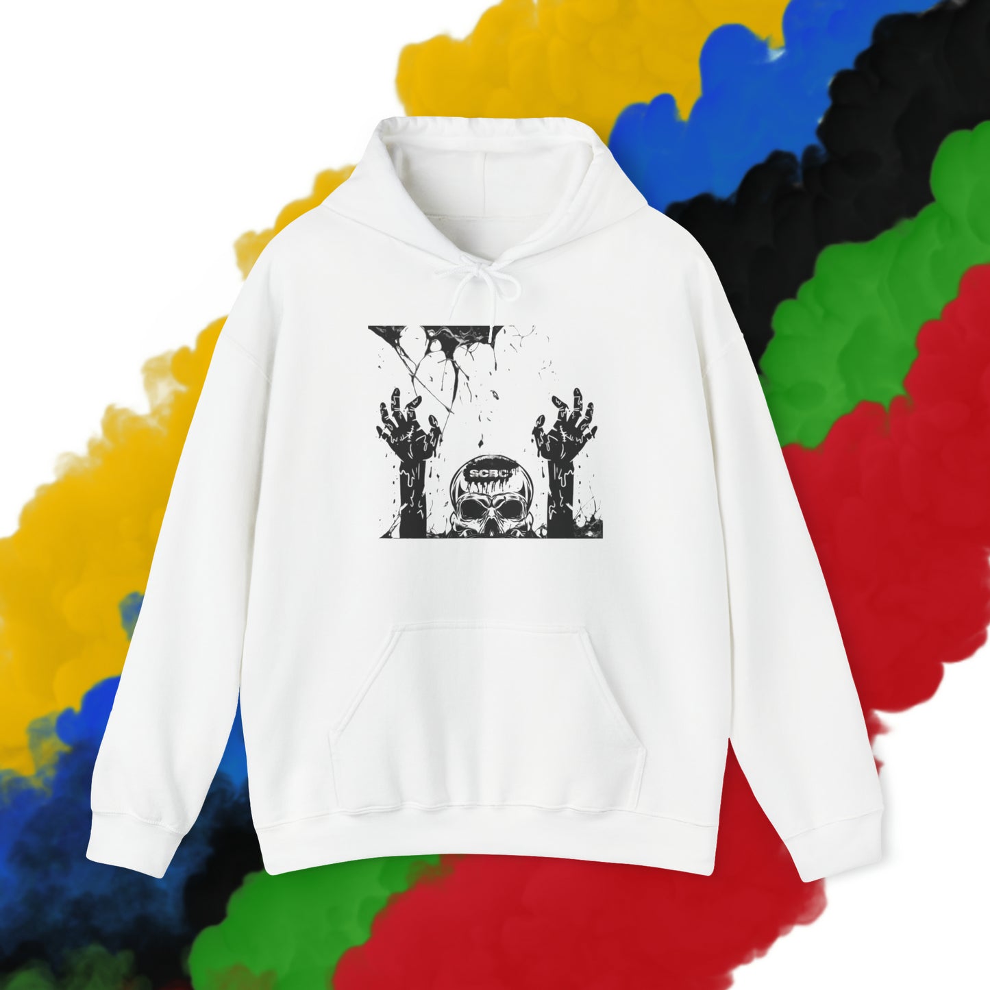 Unisex SCBC Brand Hooded Sweatshirt. Hoodie. Graphic Sweatshirt. Streetwear. Branded Sweatshirt. Original Design. Unisex Sweatshirt.