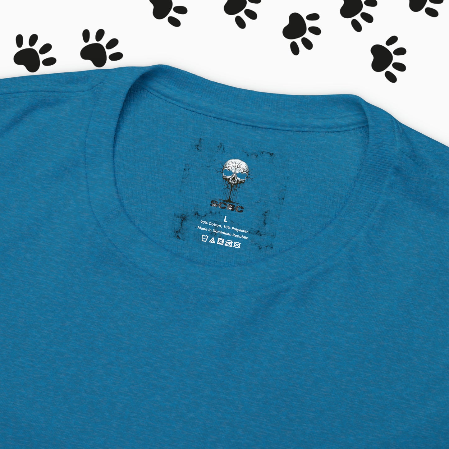 Unisex "Pup Cup" Heavy Cotton Tee. Unisex, Dog Lover, Dog Mom, Dog Dad, Birthday Gift, Funny Shirt, Gift For Dog Owner.