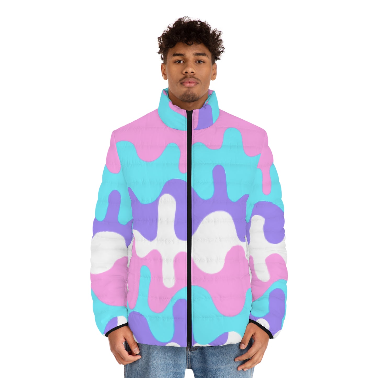 Pastel Power Puffer Jacket