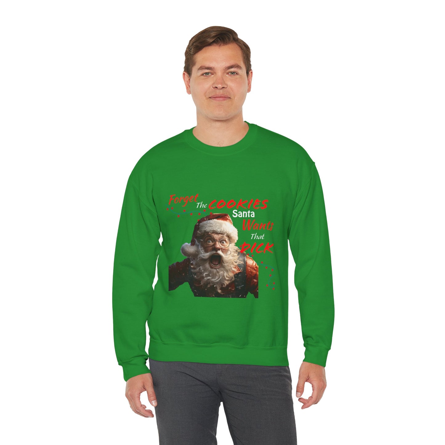 Frisky Santa Sweatshirt