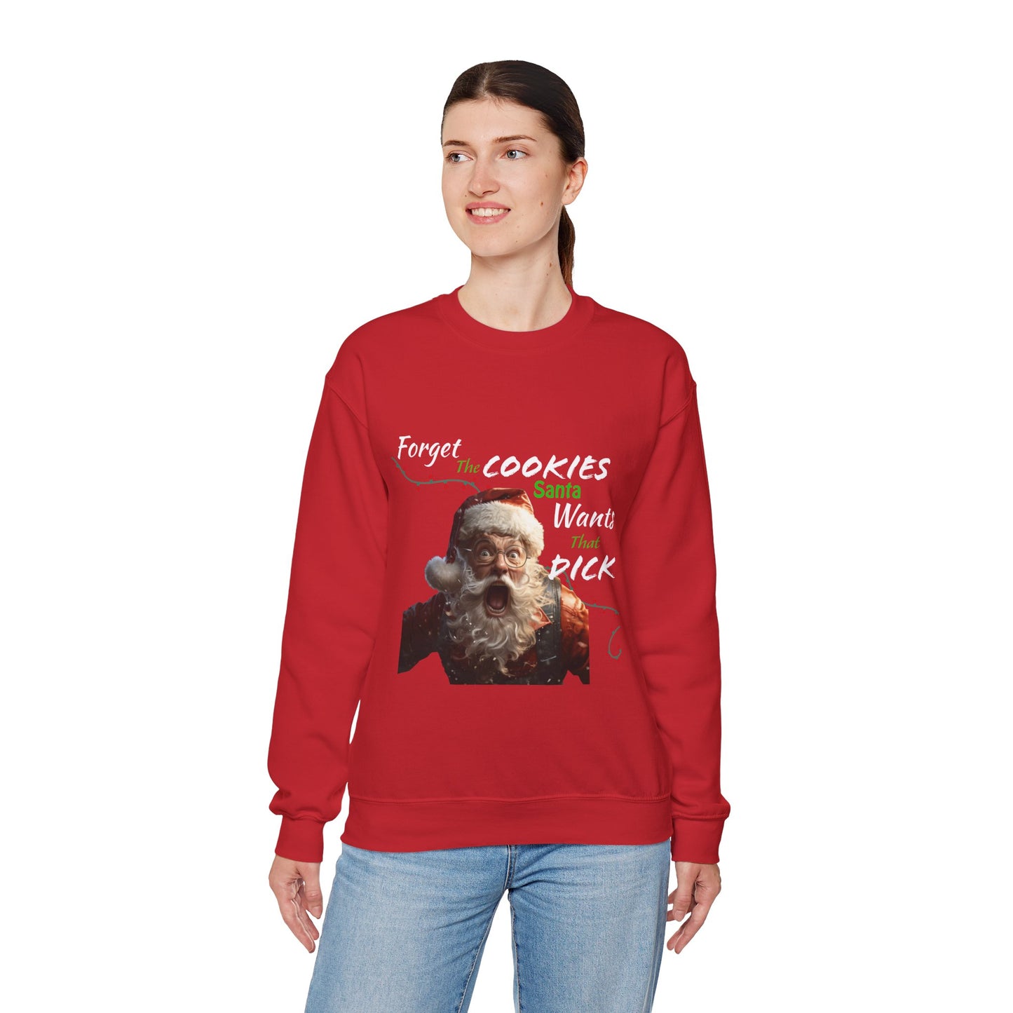 Frisky Santa Sweatshirt