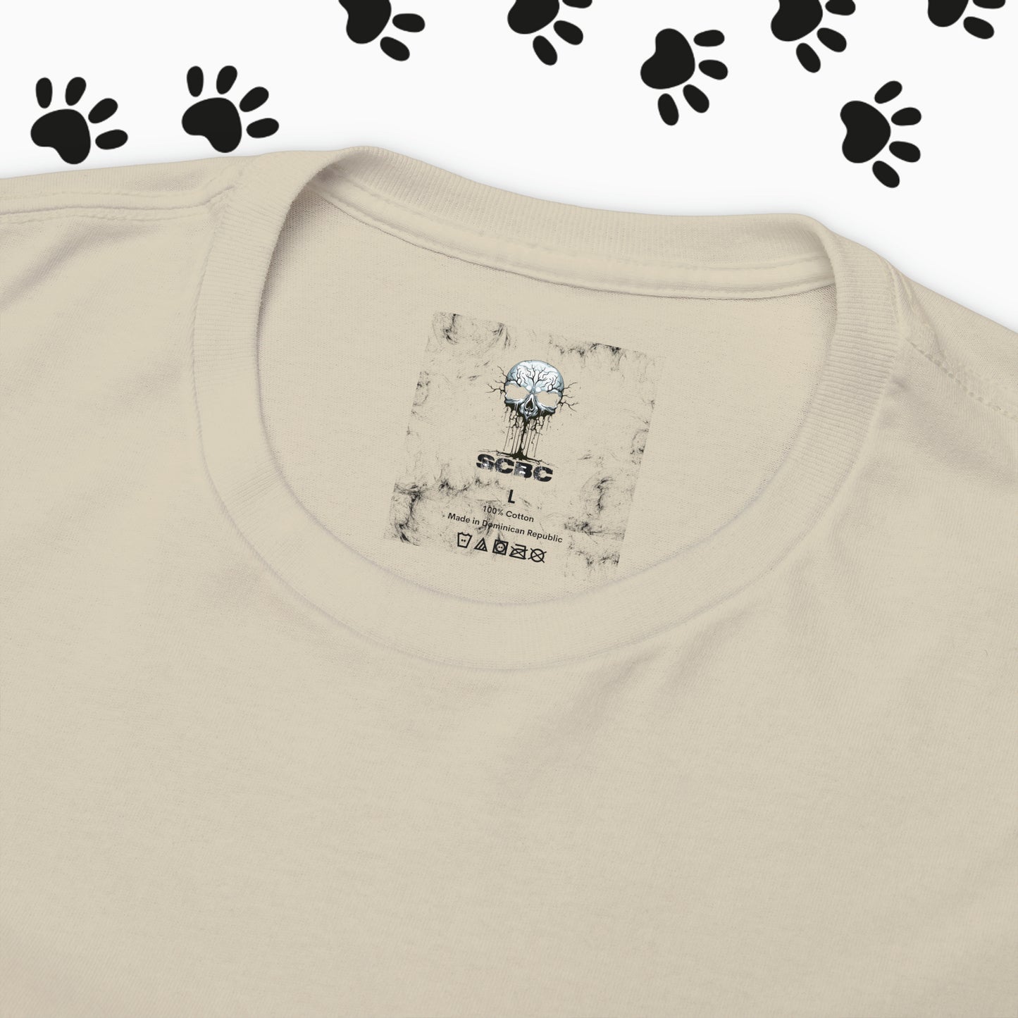 Unisex "Pup Cup" Heavy Cotton Tee. Unisex, Dog Lover, Dog Mom, Dog Dad, Birthday Gift, Funny Shirt, Gift For Dog Owner.
