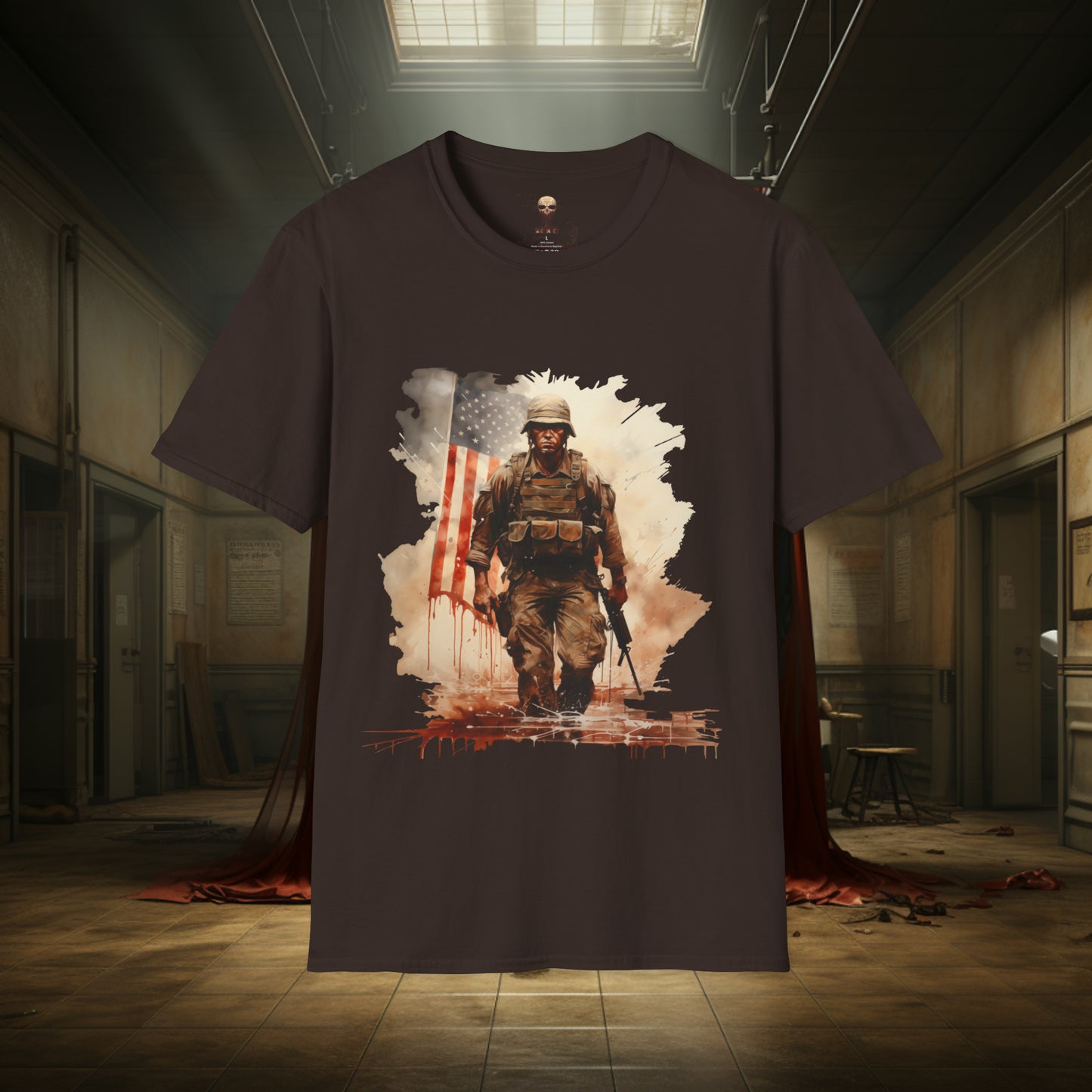 Unisex "Soldiers Return" Soft Style T-Shirt.  Hunting Shirt, Patriotic Shirt, Gift For Veteran, Unisex, Army Wife, Veteran, Birthday Gift.