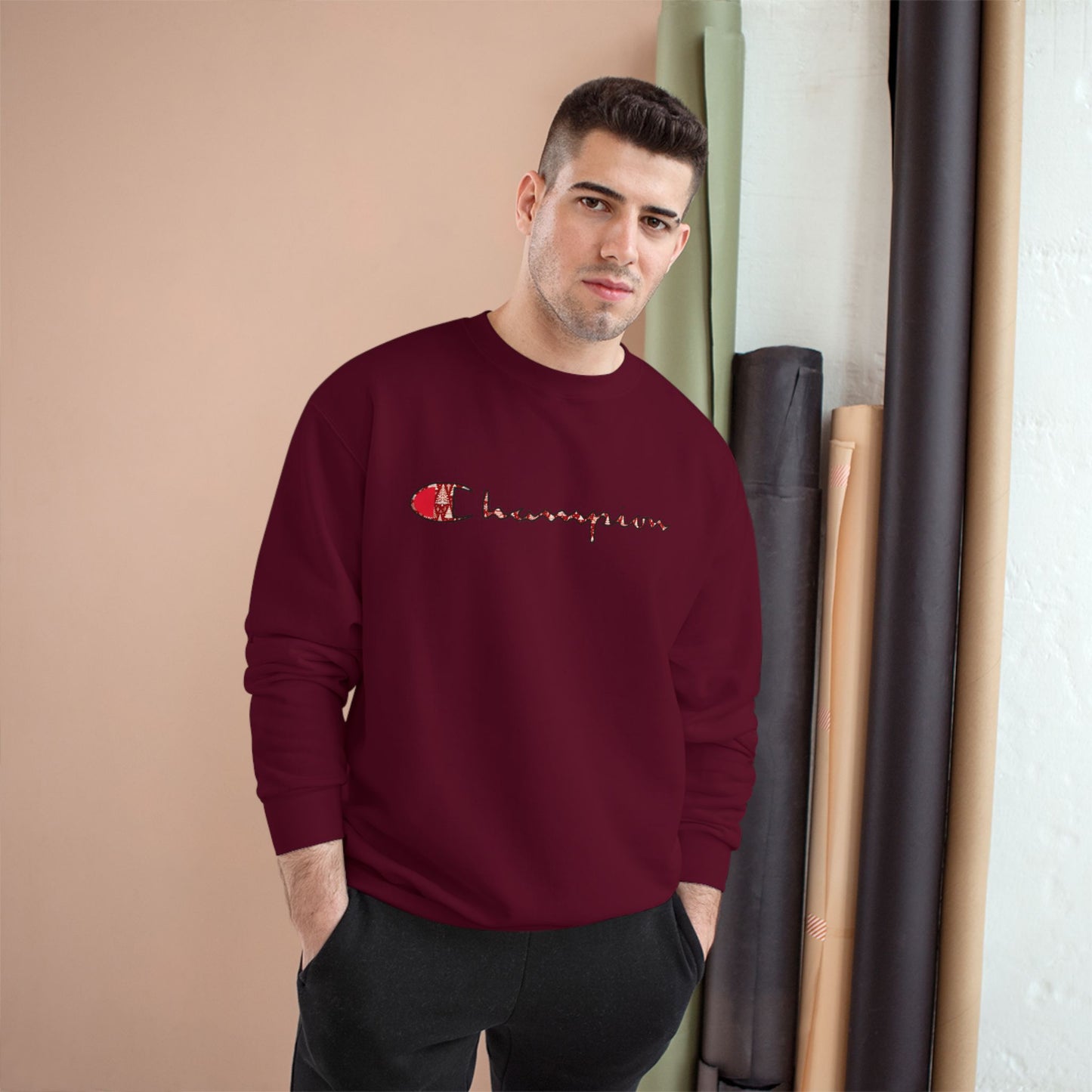 Champion Merry Tidings Crewneck Sweatshirt