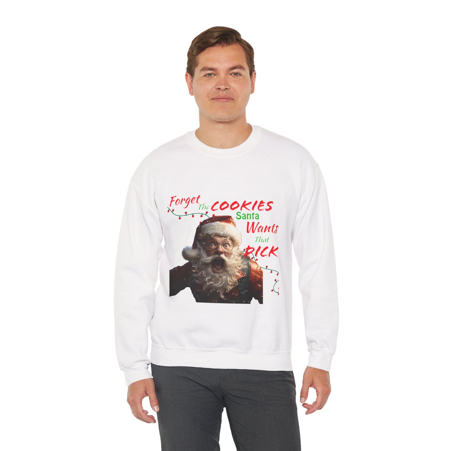 Frisky Santa Sweatshirt
