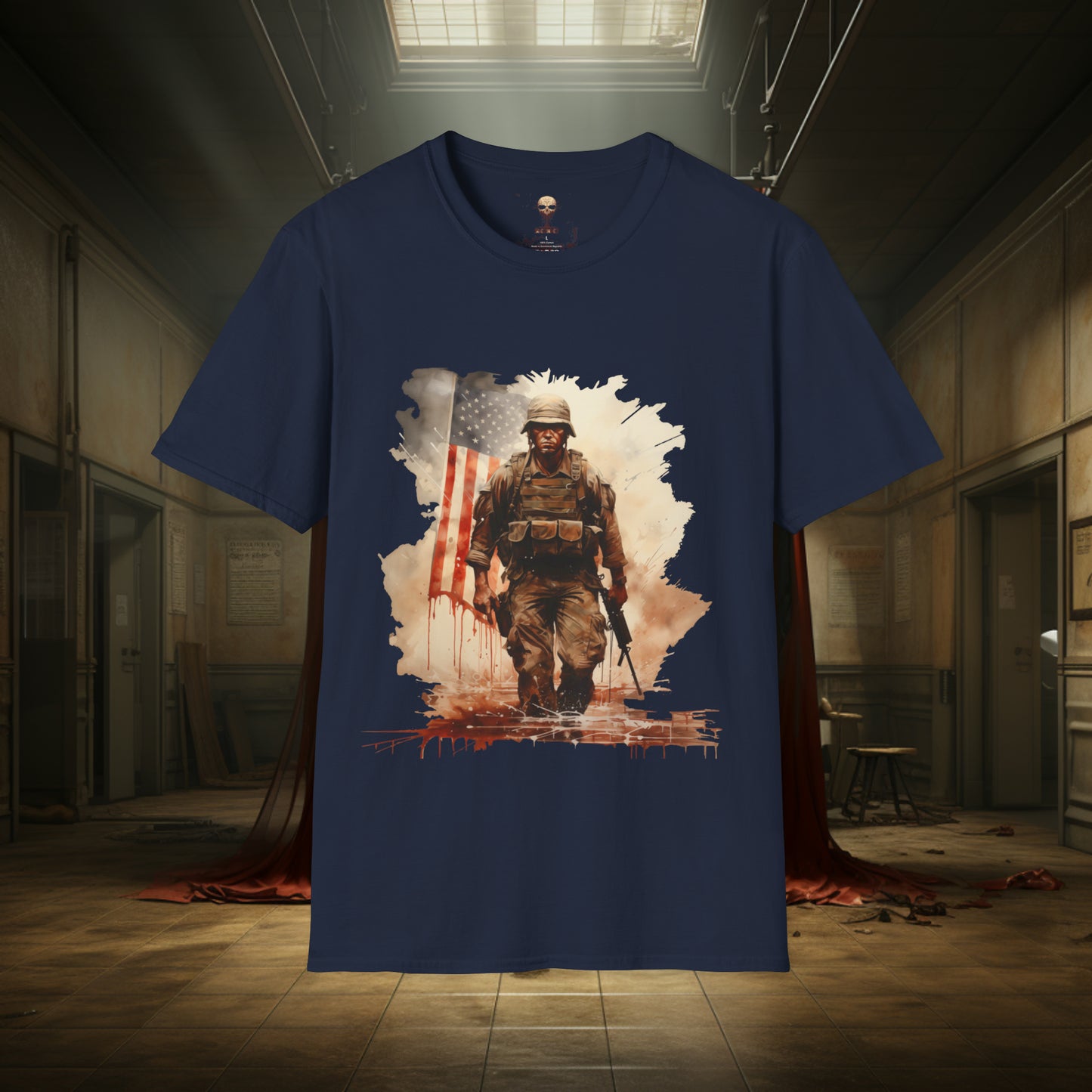 Unisex "Soldiers Return" Soft Style T-Shirt.  Hunting Shirt, Patriotic Shirt, Gift For Veteran, Unisex, Army Wife, Veteran, Birthday Gift.