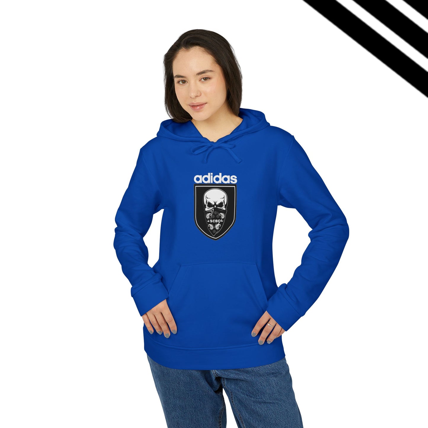 Adidas-SCBC Merge Collection. "Year 3949" Hooded Sweatshirt. Winter Release. Adidas Hoodie. Vintage Re-birth. Adidas.