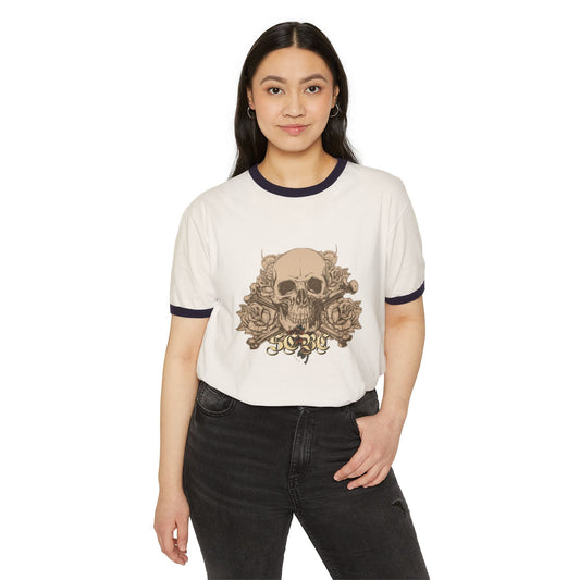 Bone Head Cotton Ringer T-Shirt