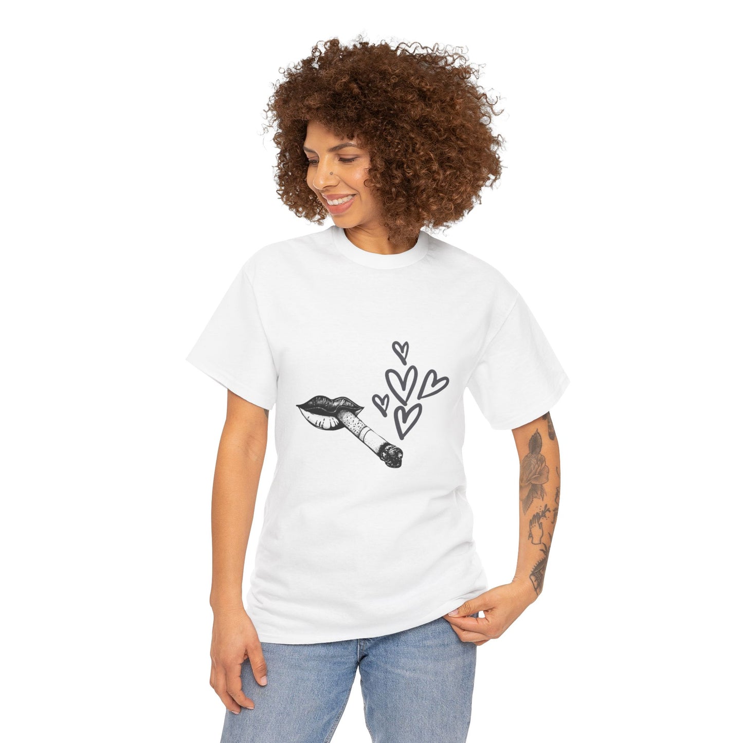 Burnin' Hot Love Heavy Cotton Tee