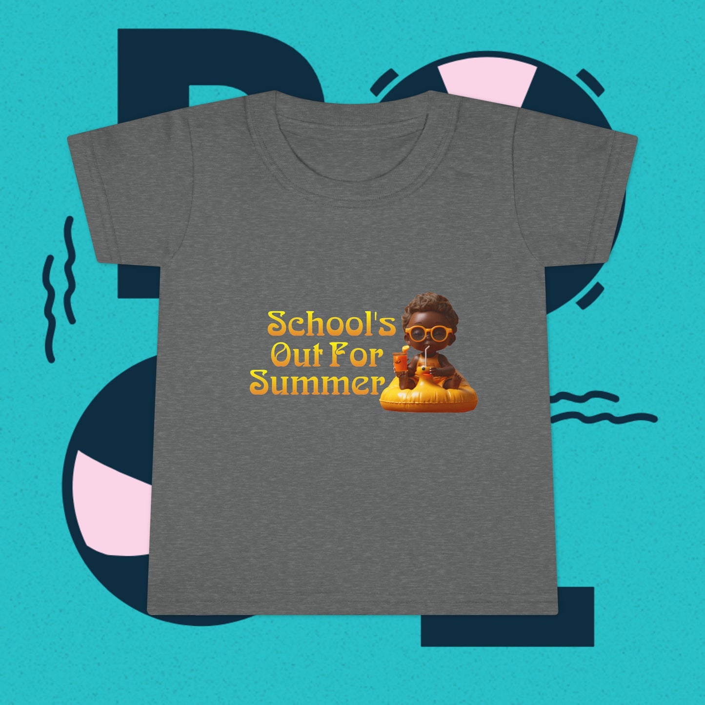 SCBC "Schools Out" Toddler T-shirt.Toddler Clothes, Toddler, Toddler Shirt, Kids Clothes, Kids Shirt, Short Sleeve Shirt, Motivational Shirt