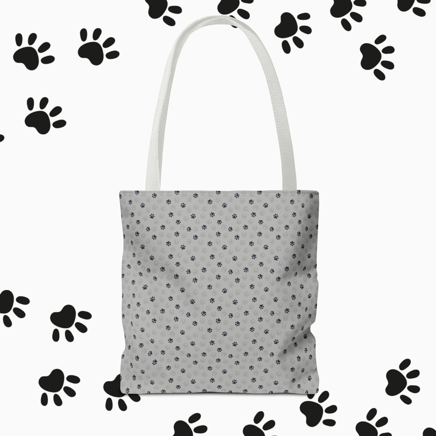 Man's Best-friend Tote Bag (AOP). Dog Tote Bag. Dog Dad, Dog Mom, Unisex. Totebag. Stylish. Birthday Gift. Gift For Animal Lover.