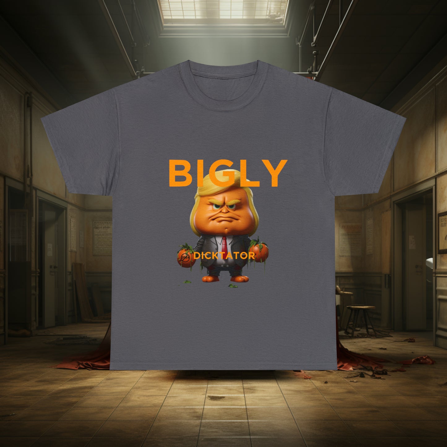 Unisex "Dicktator Trump" Heavy Cotton Tee. 2024 Election. Donald Trump. Election. Voting. America. Trump. Unisex. Trump Shirt.