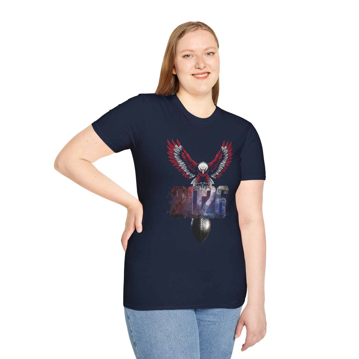 New England Patriots Eagle Superbowl T-shirt