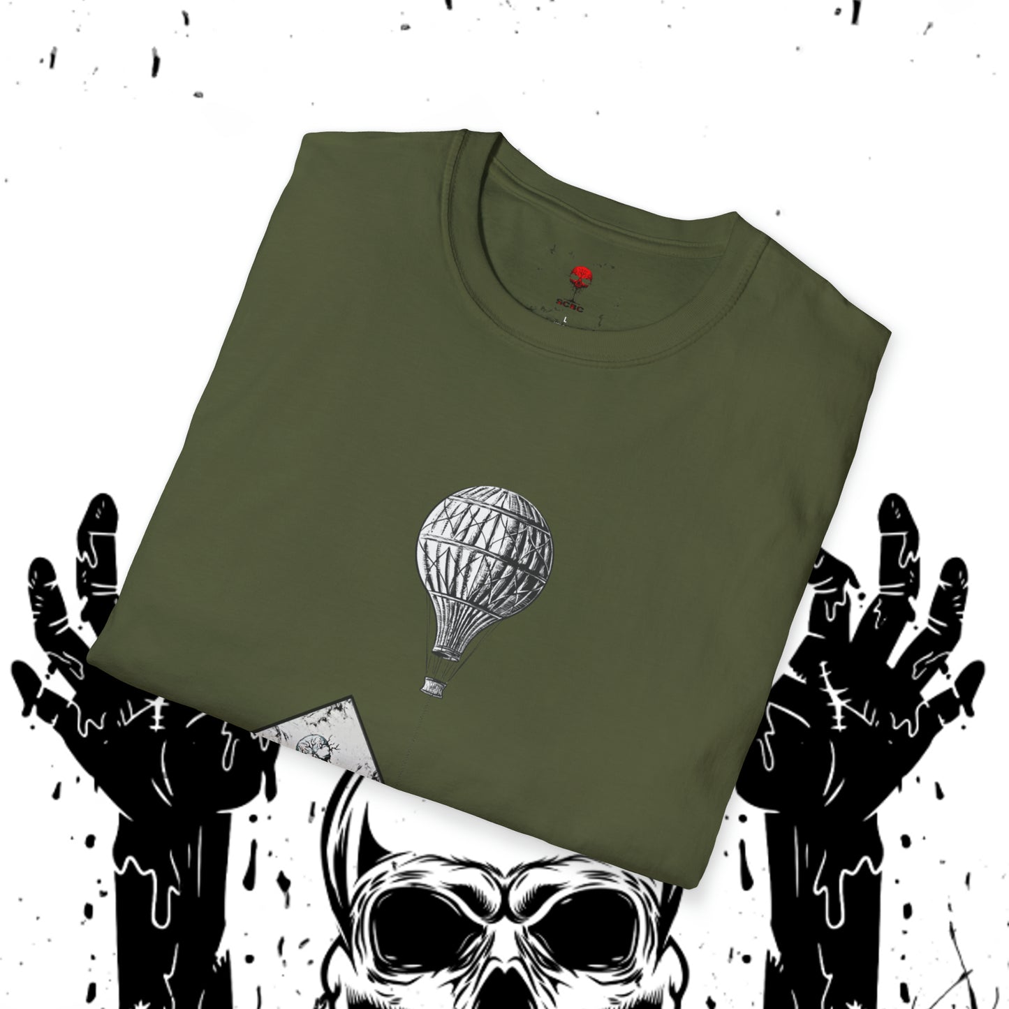 Unisex Soft-Style SCBC Brand Heavy Cotton Tee. Graphic T-Shirt. Streetwear. Branded T-Shirt. Original Design. Unisex T-Shirt. Birthday Gift.