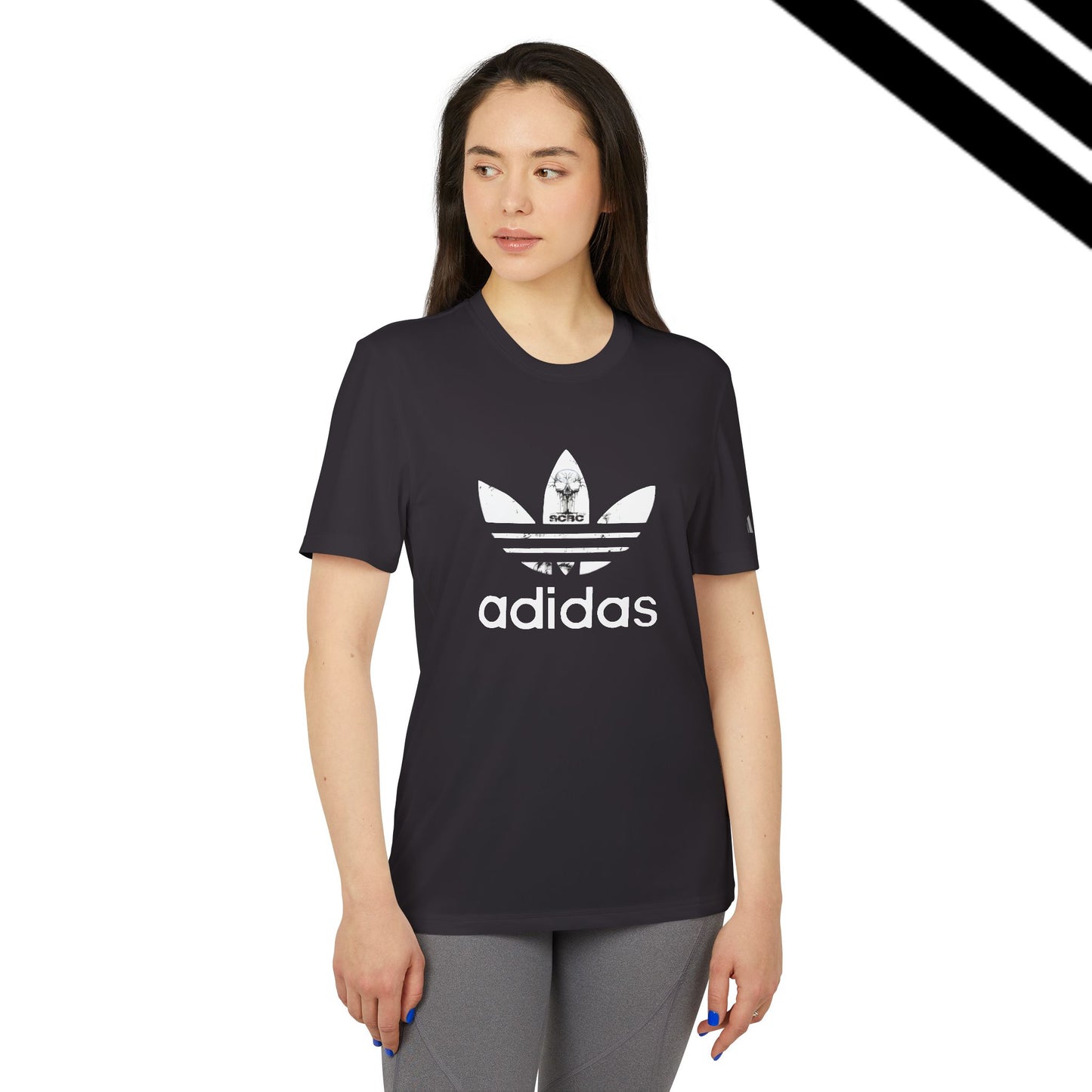 Adidas-SCBC Merge Collection. "Year 3996" T-shirt. Winter Release. Adidas T-shirt. Vintage Re-birth. Adidas.