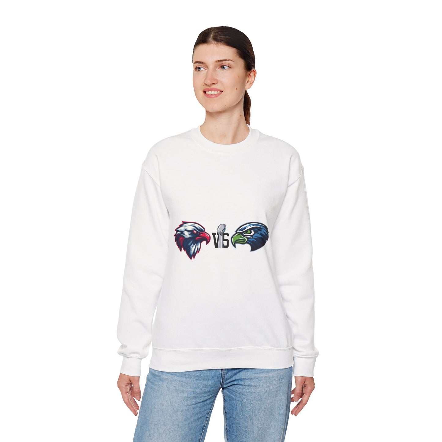 Patriots vs Seahawks Superbowl Game Day Sweatshirt