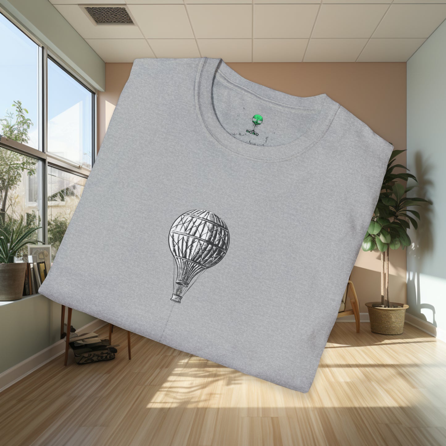 Unisex Soft-Style SCBC Brand Heavy Cotton Tee. Graphic T-Shirt. Streetwear. Branded T-Shirt. Original Design. Unisex T-Shirt. Birthday Gift.