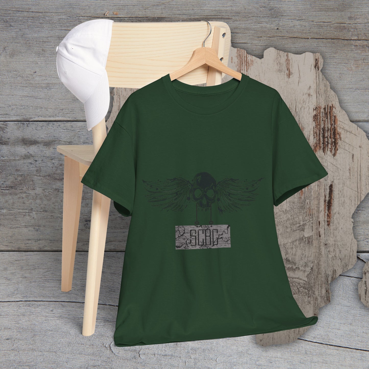 Unisex "Bone Drone" Heavy Cotton Tee. Graphic T-Shirt, Streetwear, Branded T-Shirt, Original Design, Unisex T-Shirt, Birthday Gift.