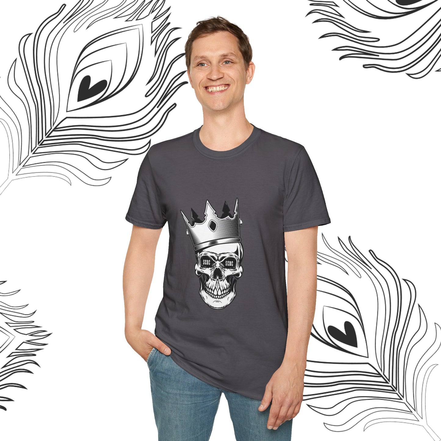 Unisex SCBC "King Life" Softstyle T-Shirt. Unisex, Fashion Lover, Panda, Birthday Gift, Shirt, T-Shirt, Adult Clothes, Fashion