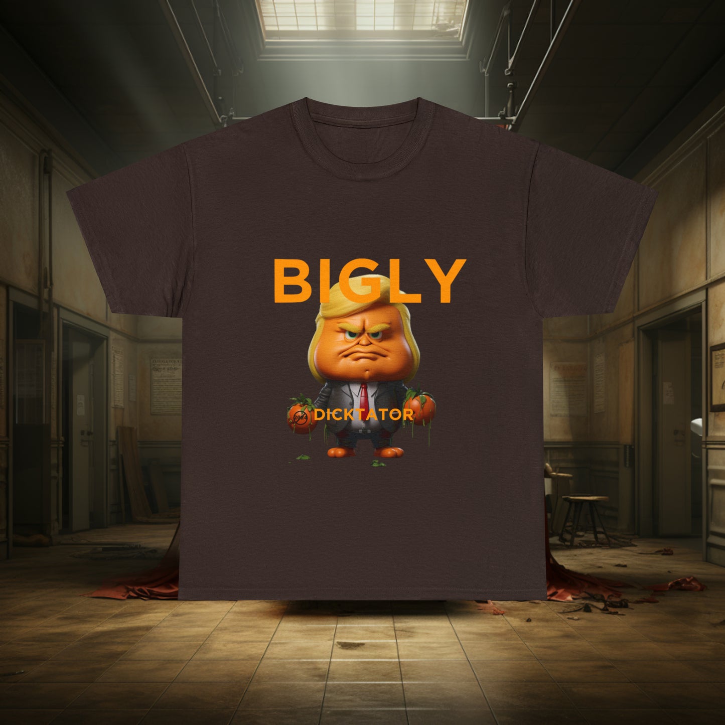 Unisex "Dicktator Trump" Heavy Cotton Tee. 2024 Election. Donald Trump. Election. Voting. America. Trump. Unisex. Trump Shirt.