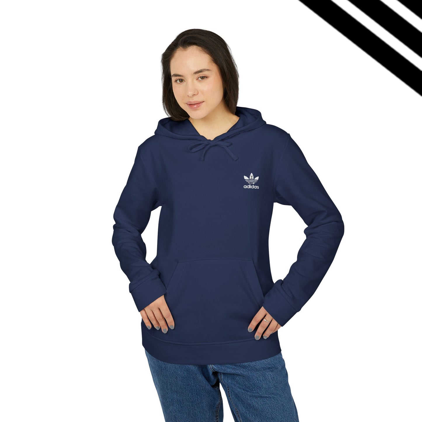 Adidas-SCBC Merge Collection. "Year 3996" Hooded Sweatshirt. Winter Release. Adidas Hoodie. Vintage Re-birth. Adidas.