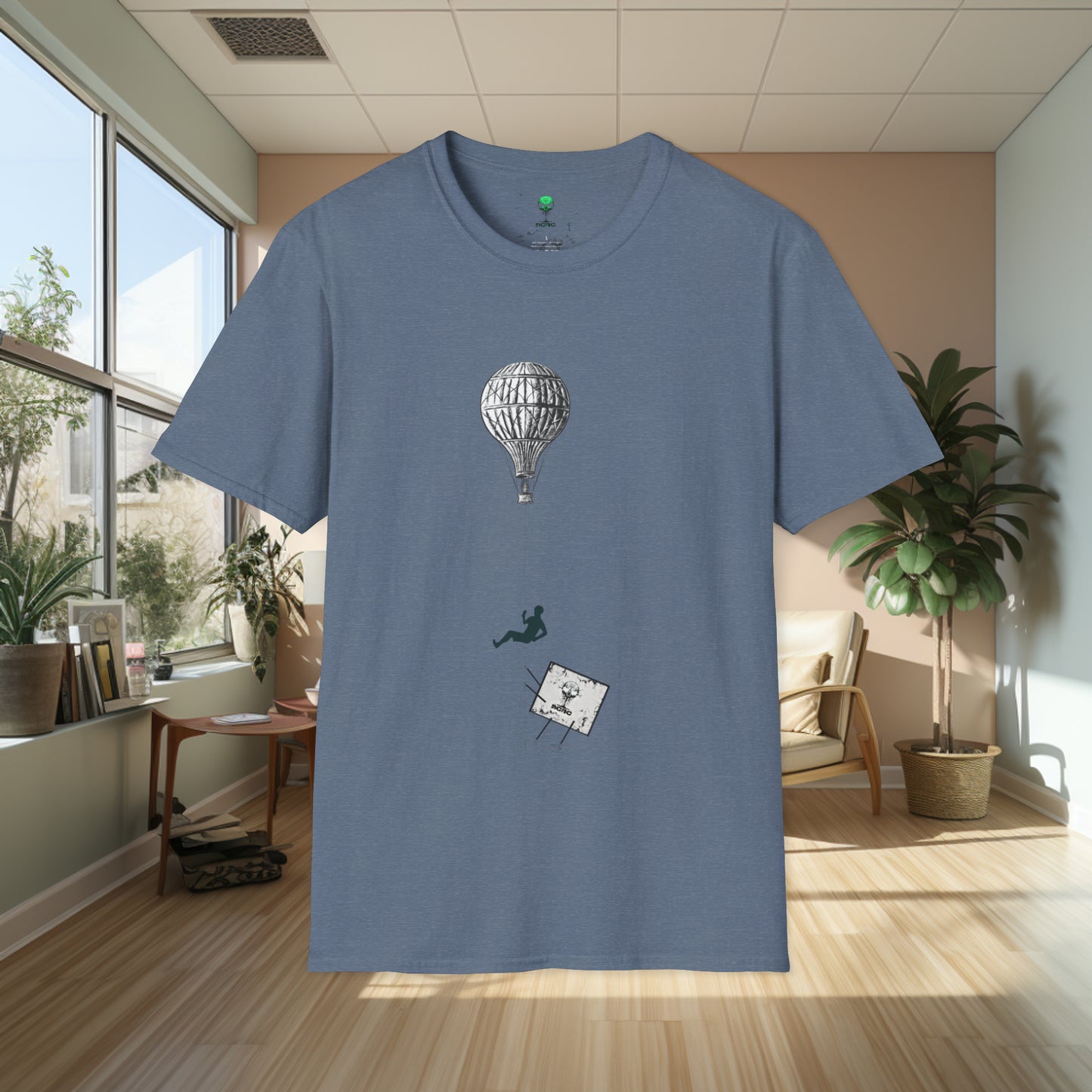 Unisex Soft-Style SCBC Brand Heavy Cotton Tee. Graphic T-Shirt. Streetwear. Branded T-Shirt. Original Design. Unisex T-Shirt. Birthday Gift.