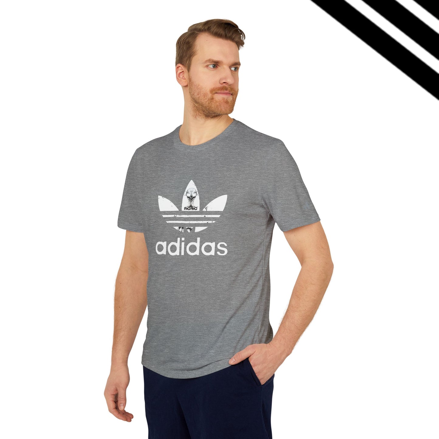 Adidas-SCBC Merge Collection. "Year 3996" T-shirt. Winter Release. Adidas T-shirt. Vintage Re-birth. Adidas.