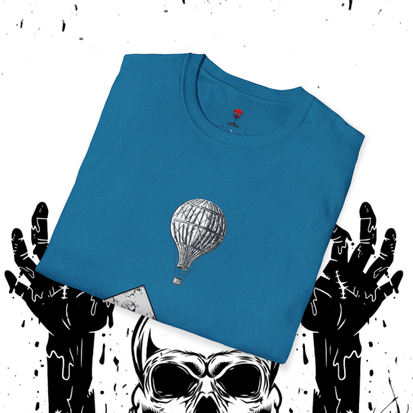 Unisex Soft-Style SCBC Brand Heavy Cotton Tee. Graphic T-Shirt. Streetwear. Branded T-Shirt. Original Design. Unisex T-Shirt. Birthday Gift.