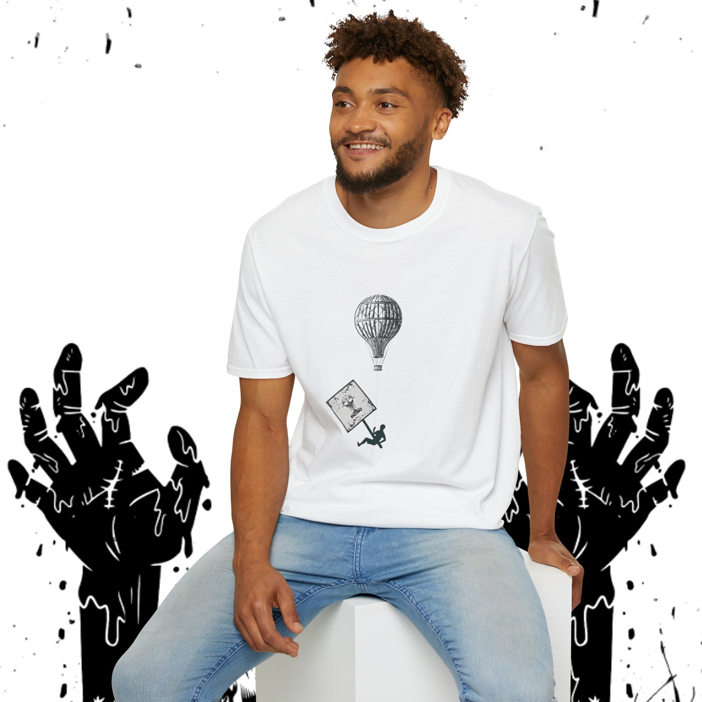 Unisex Soft-Style SCBC Brand Heavy Cotton Tee. Graphic T-Shirt. Streetwear. Branded T-Shirt. Original Design. Unisex T-Shirt. Birthday Gift.