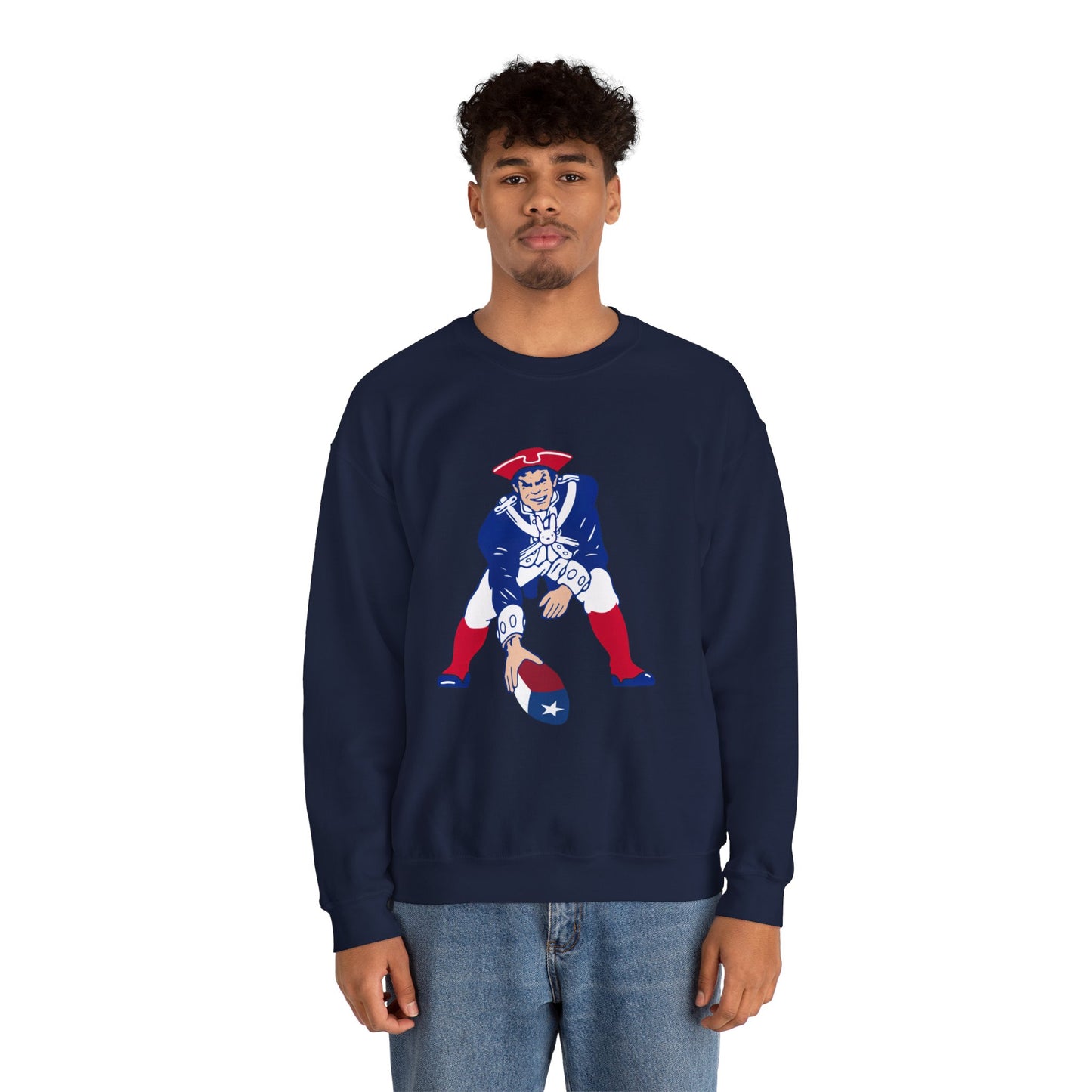 A New England  Bunny Superbowl Halftime Sweatshirt