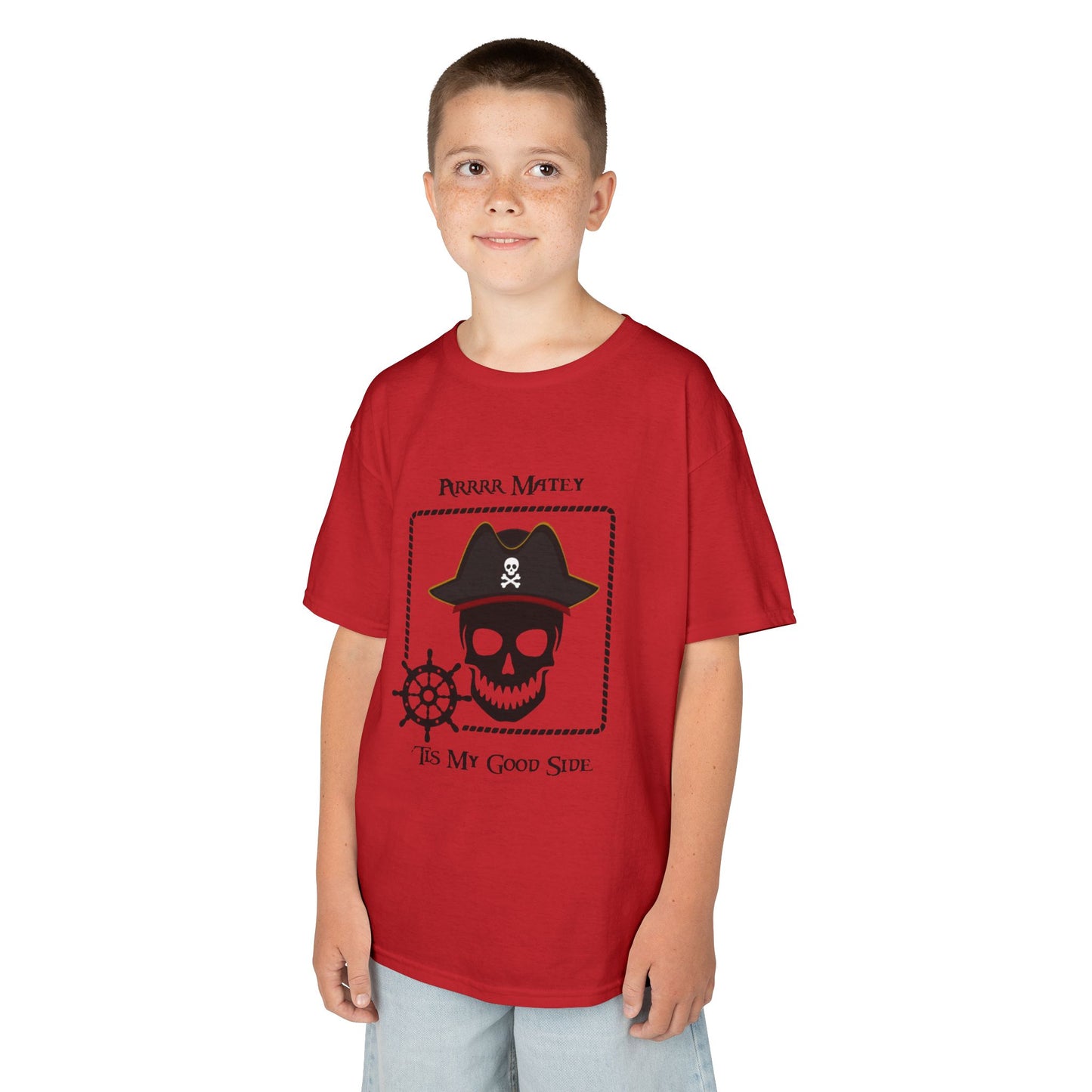 Picturesque Pirate  Heavy Cotton Tee