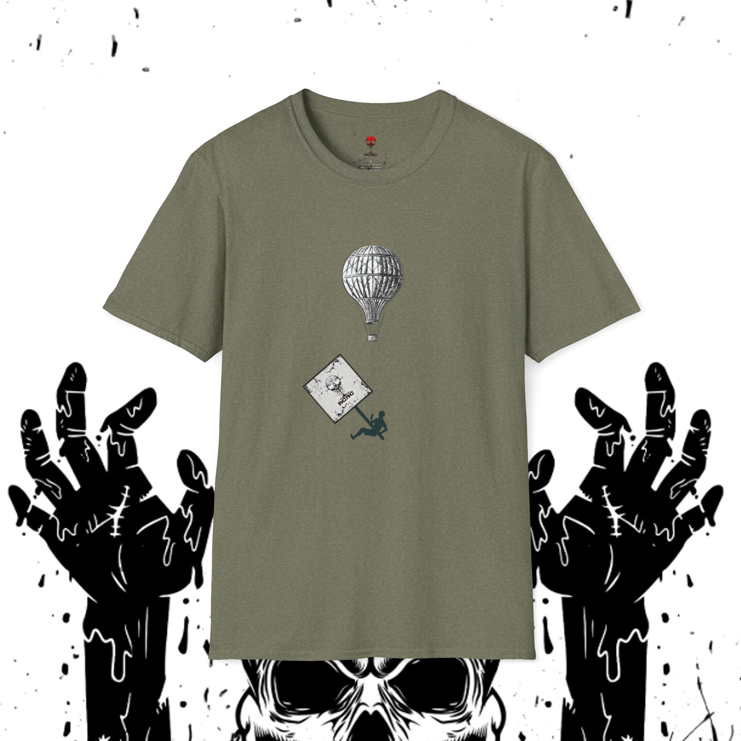 Unisex Soft-Style SCBC Brand Heavy Cotton Tee. Graphic T-Shirt. Streetwear. Branded T-Shirt. Original Design. Unisex T-Shirt. Birthday Gift.