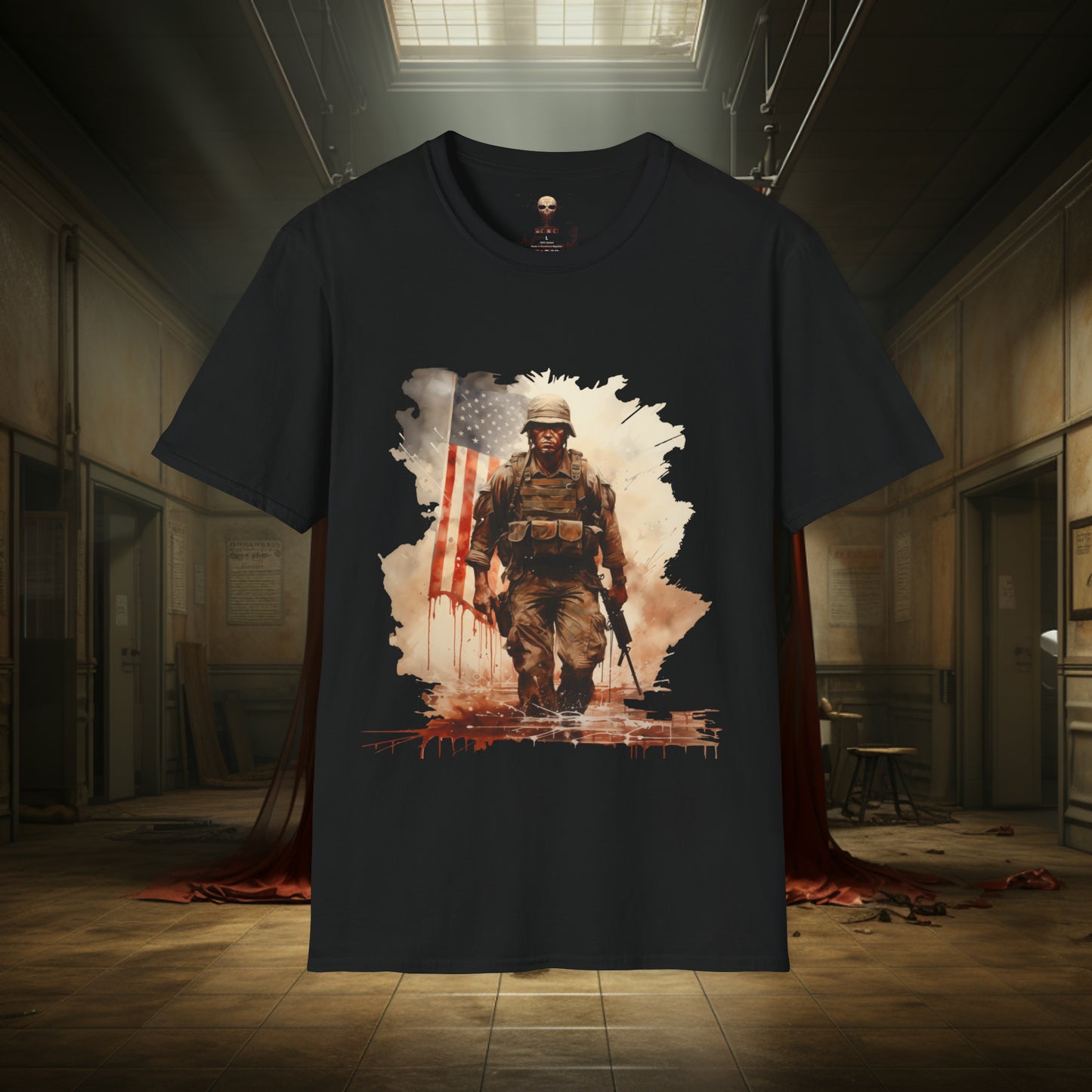 Unisex "Soldiers Return" Soft Style T-Shirt.  Hunting Shirt, Patriotic Shirt, Gift For Veteran, Unisex, Army Wife, Veteran, Birthday Gift.